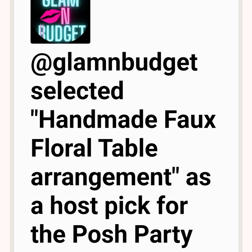 **Host Pick**Handmade Faux Floral Arrangement new - Picture 3 of 3